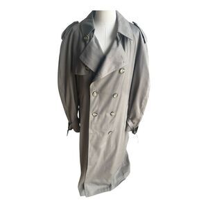 Vintage Women’s London Fog Trench Rain Career Capsule Coat Size Large
